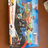 Pista carrera macchinine telecomandate paw patrol