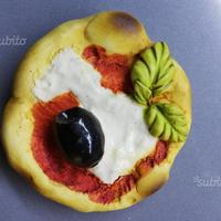 ARTEFICE Magnete a forma di pizza