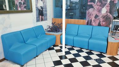 Set di  poltroncine per sala d'attesa