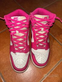 Nike Dunk High Rosa