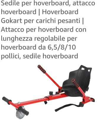 sedile x hoverboard