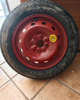 ruotino di scorta 135/80 R14