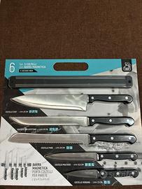 Set 5 coltelli in acciaio inox (Gusto casa)