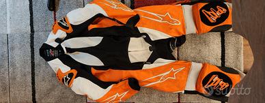 tuta alpinestars motard taglia 58