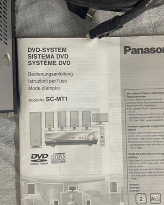sistema DVD Panasonic SC-MT1