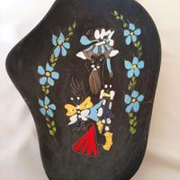 collection piatto vintage ceramica modernariato 