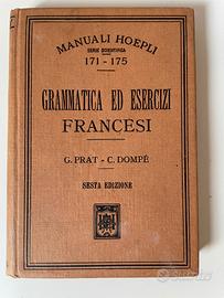 Manuali Hoepli "Grammatica ed Esercizi Francesi"