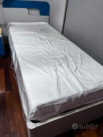 letti  contenitore a una piazza