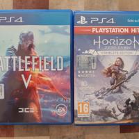 Giochi PS4 - Horizon Zero Dawn + Battlefield V 5