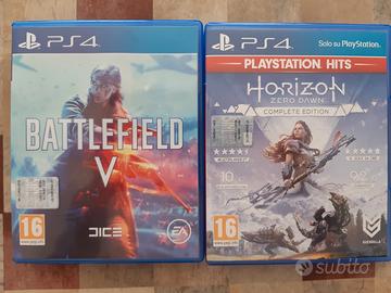 Giochi PS4 - Horizon Zero Dawn + Battlefield V 5