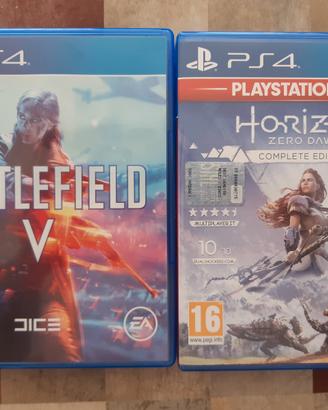Giochi PS4 - Horizon Zero Dawn + Battlefield V 5