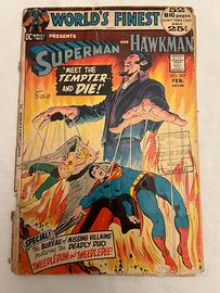 Superman vs Hawkman 1972