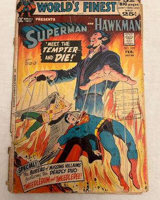 Superman vs Hawkman 1972