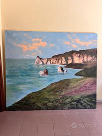 Dipinto paesaggio Pan di Zucchero