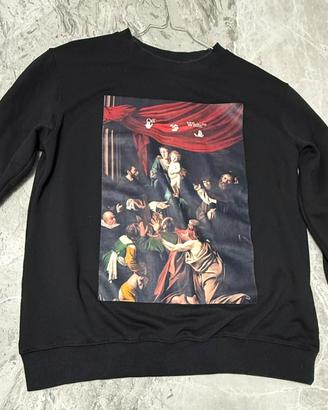 felpa off white caravaggio