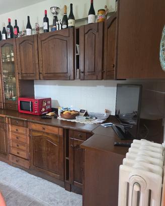 CUCINA LEGNO MARRONE