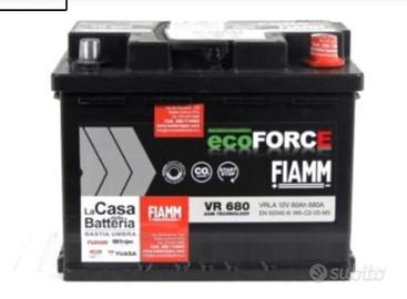 batteria fiamm nuova start stop 60ah 680A