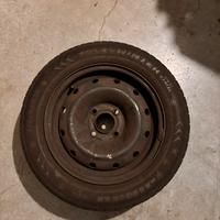 Cerchi in ferro x5 Peugeot 206