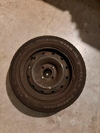 Cerchi in ferro x5 Peugeot 206