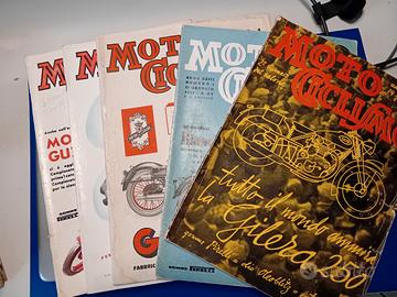 riviste motociclismo anni 30/60 fascicoli sciolti 