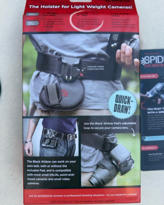 Spider Black Widow Holster Kit – per fotocamere