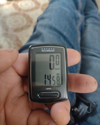 contachilometri wireless bici