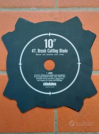 Disco per decespugliatore Shindaiwa 10" 4T.