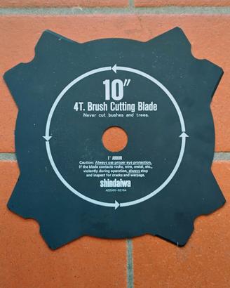 Disco per decespugliatore Shindaiwa 10" 4T.