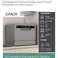 lavastoviglie compatta