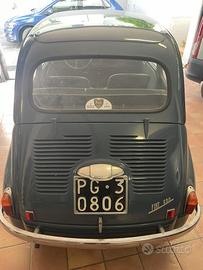 Fiat 600 1957 certificato asi