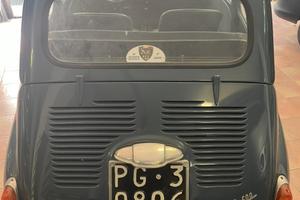 Fiat 600 1957 certificato asi