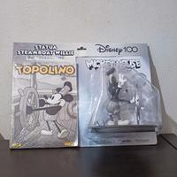 Topolino n.3543 con statua di Steamboat willie 