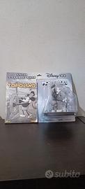 Topolino n.3543 con statua di Steamboat willie 