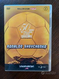 DVD “50 anni di pallone d’oro”- Ronaldo Shevchenko