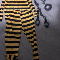 Costume da carcerato per Carnevale Addio celibato