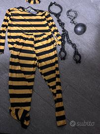 Costume da carcerato per Carnevale Addio celibato