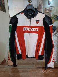 Tuta Moto Pelle Divisibile Ducati Dainese Tg. 54