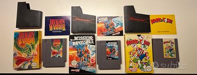 Nintendo NES (Mission Impossible, Dragon Warrior)
