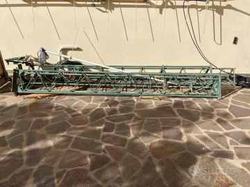 Traliccio 4 pezzi con antenna e rotore aiga