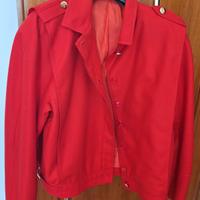 Giubbino rosso di lana 