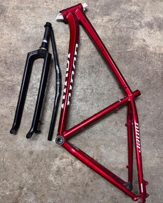 Telaio Mtb niner 29 alluminio forcella manubrio