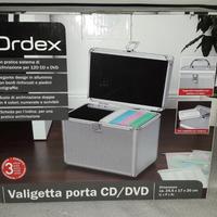 Valigia borsa box cd e dvd 120 posti nuova, leggi