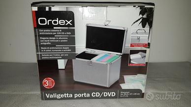 Valigia borsa box cd e dvd 120 posti nuova, leggi