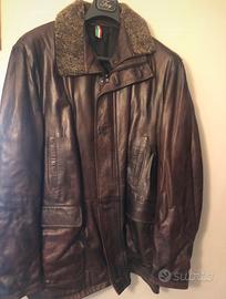 Giacca in pelle uomo
