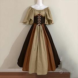 Costume Medievale dell'800 per donna
