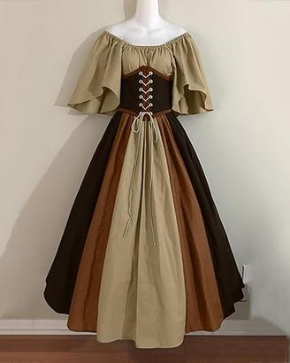 Costume Medievale dell'800 per donna