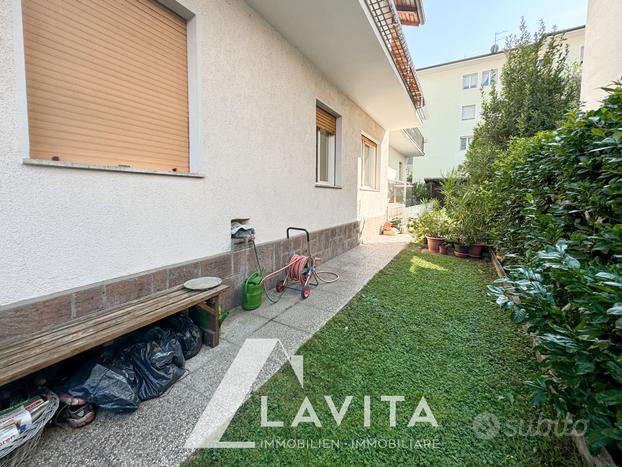 Quadrilocale a Laives con giardino privato e posto