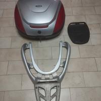 Bauletto Yamaha completo di staffa in plastica 