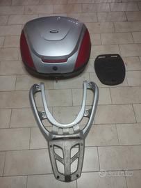 Bauletto Yamaha completo di staffa in plastica 