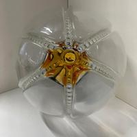 LAMPADARIO ANNI 70 IN STILE MAZZEGA MURANO